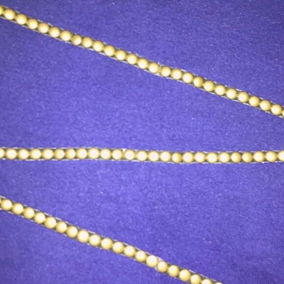 Vtg Y2K Eliza B Blue and Gold Short Sleeve Studded Mini Clubbing Party Dress XXS - Picture 4 of 4